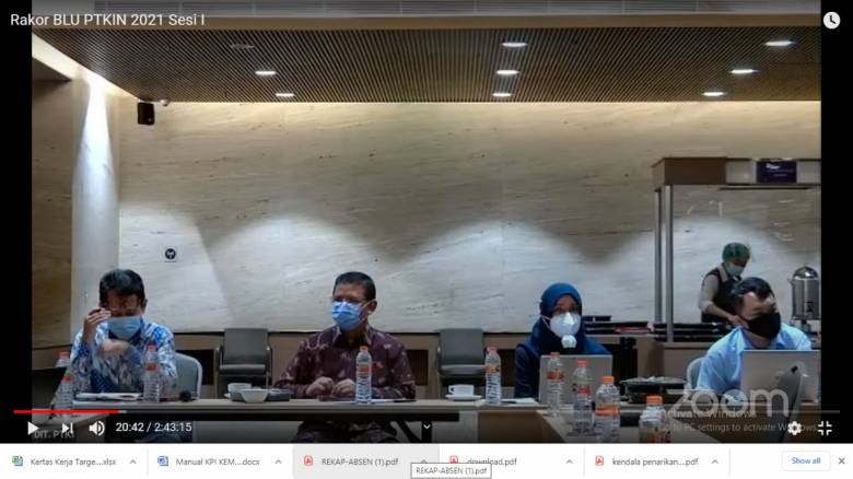 Kemenag Selesaikan Kertas Kerja Usulan Target Kontrak Kinerja Pemimpin Satker BLU PTKIN